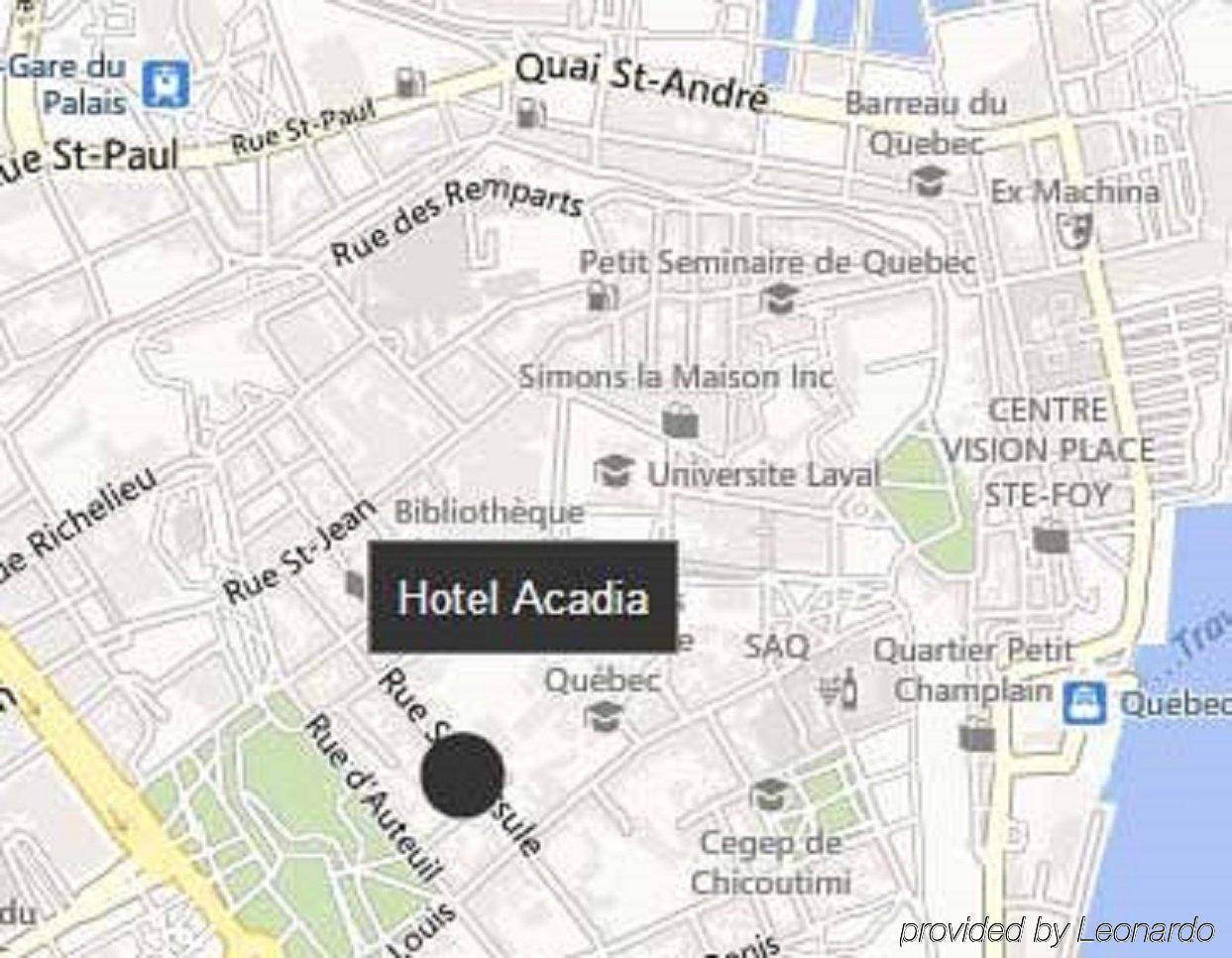 Hotel Acadia Québec Exterior foto